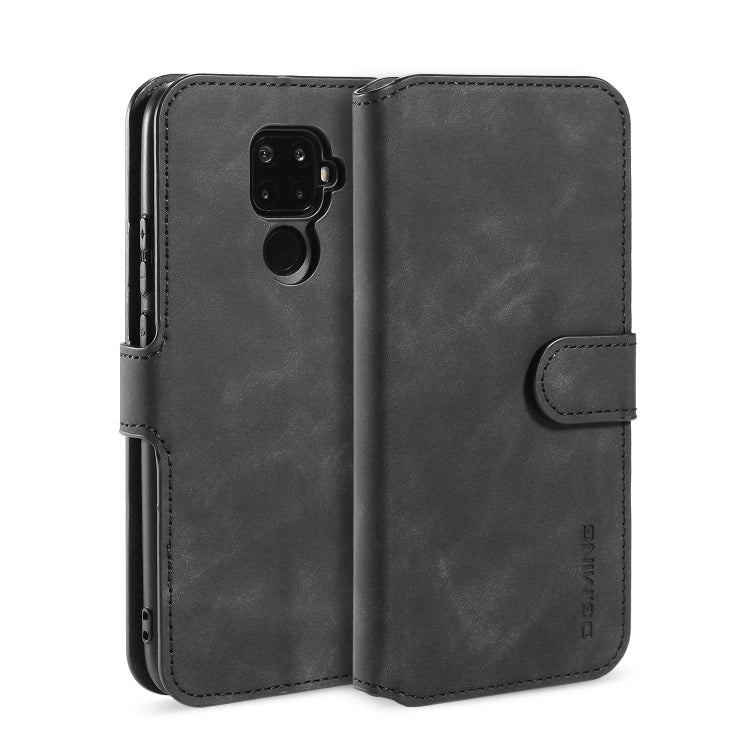 DG.MING Retro Oil Side Horizontal Flip Case with Holder & Card Slots & Wallet, For Galaxy A10s, For Galaxy A20s, For Galaxy A30s / A50s, For Galaxy M30s, For Huawei Mate 30, For Huawei nova 5i Pro, For Xiaomi Redmi Note 8 Pro, For Xiaomi Redmi Note 8