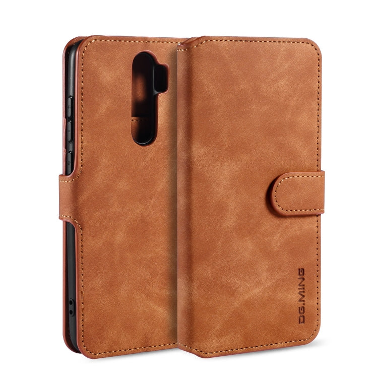 DG.MING Retro Oil Side Horizontal Flip Case with Holder & Card Slots & Wallet, For Galaxy A10s, For Galaxy A20s, For Galaxy A30s / A50s, For Galaxy M30s, For Huawei Mate 30, For Huawei nova 5i Pro, For Xiaomi Redmi Note 8 Pro, For Xiaomi Redmi Note 8