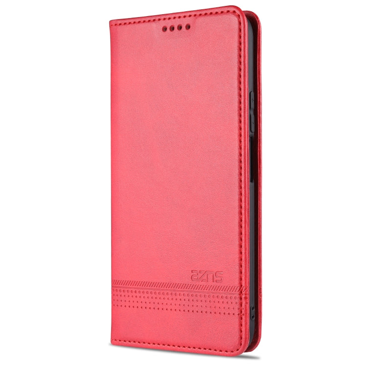 AZNS Magnetic Calf Texture Horizontal Flip Leather Case with Card Slots & Holder & Wallet, For Huawei P smart 2021, For Huawei  Y7a, For Huawei  Enjoy 20 SE 4G