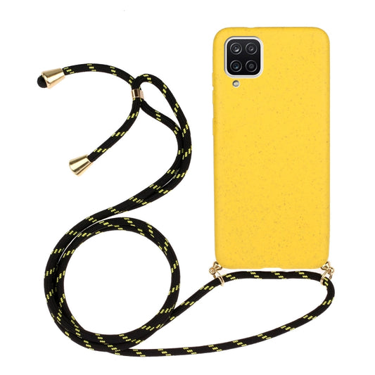 Wheat Straw Material + TPU Protective Case with Lanyard, Series 2