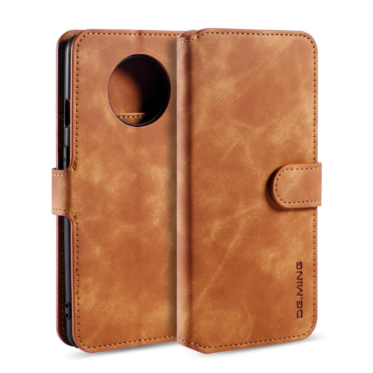 DG.MING Retro Oil Side Horizontal Flip Case with Holder & Card Slots & Wallet, For Huawei Mate 30 Pro, For Xiaomi Redmi 8A, For Galaxy A70s, For OnePlus 7T