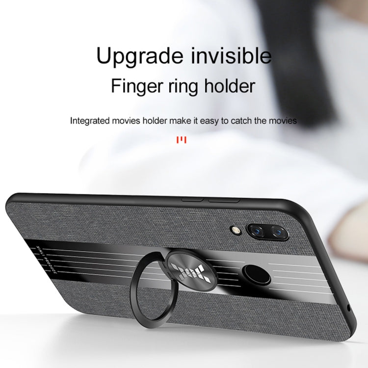 XINLI Stitching Cloth Textue Shockproof TPU Protective Case with Ring Holder, Series 2