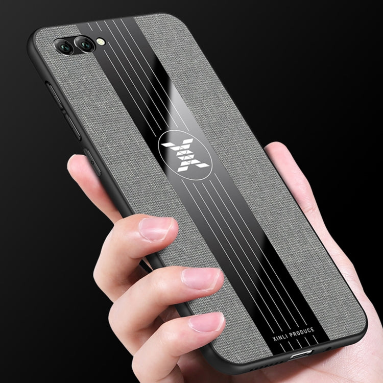 XINLI Stitching Cloth Textue Shockproof TPU Protective Case, Series 4