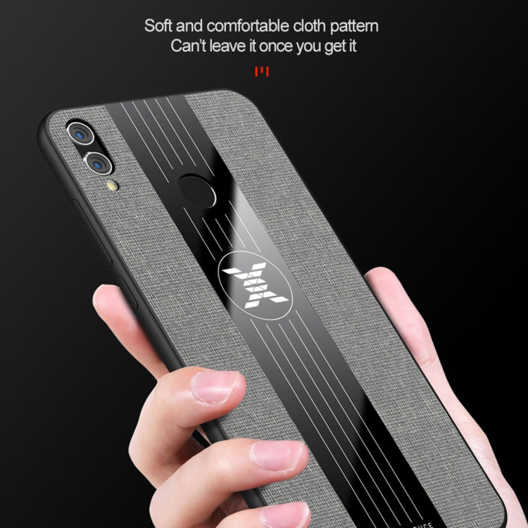 XINLI Stitching Cloth Textue Shockproof TPU Protective Case, For Huawei Honor Play, For Huawei Honor View 10, For Huawei Honor View 20