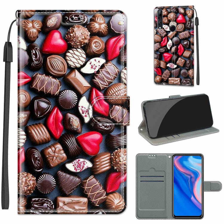 Voltage Colored Drawing Magnetic Clasp Horizontal Flip PU Leather Case with Holder & Card Slots, For Huawei P Smart Z / Y9 Prime / 9X / 9X Pro