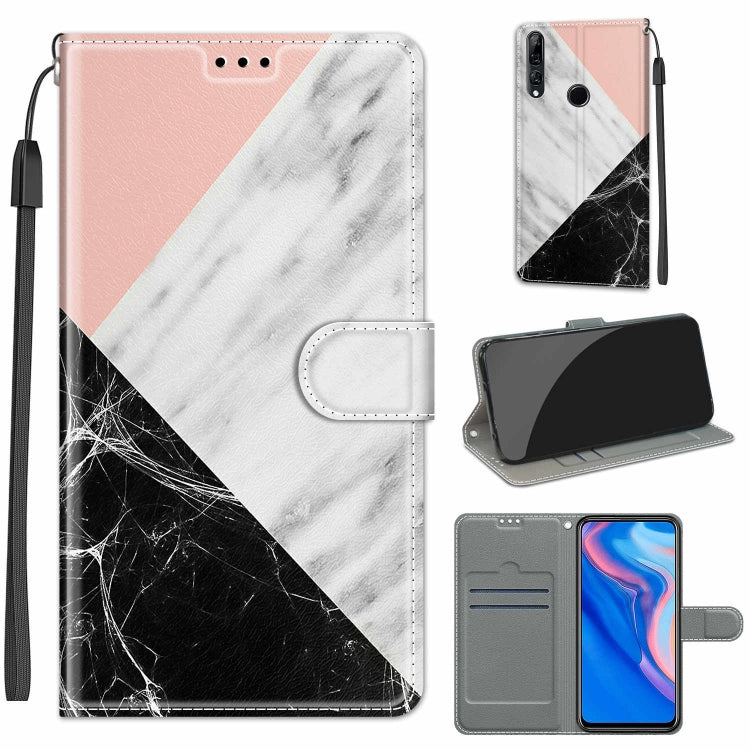 Voltage Colored Drawing Magnetic Clasp Horizontal Flip PU Leather Case with Holder & Card Slots, For Huawei P Smart Z / Y9 Prime / 9X / 9X Pro