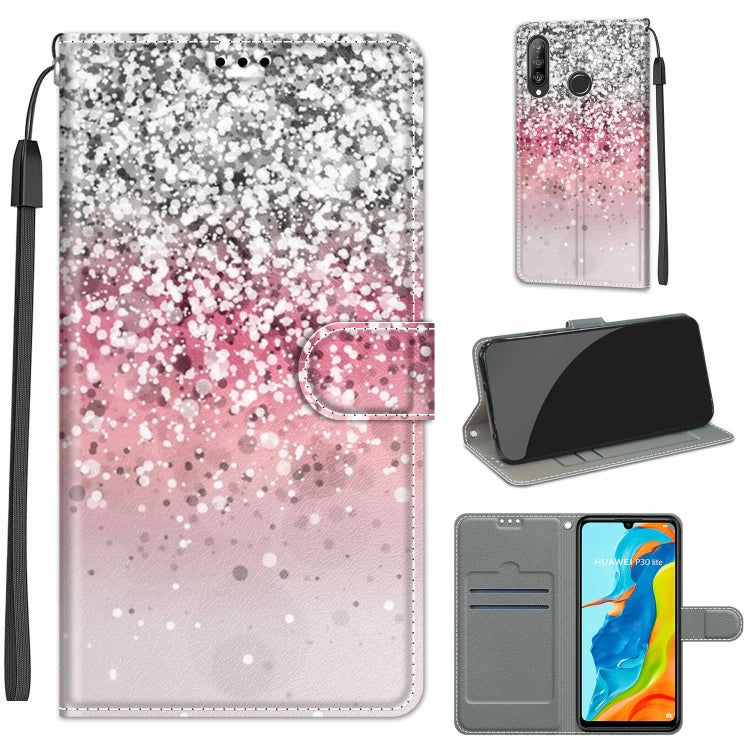 Voltage Colored Drawing Magnetic Clasp Horizontal Flip PU Leather Case with Holder & Card Slots, For Huawei P30 Lite