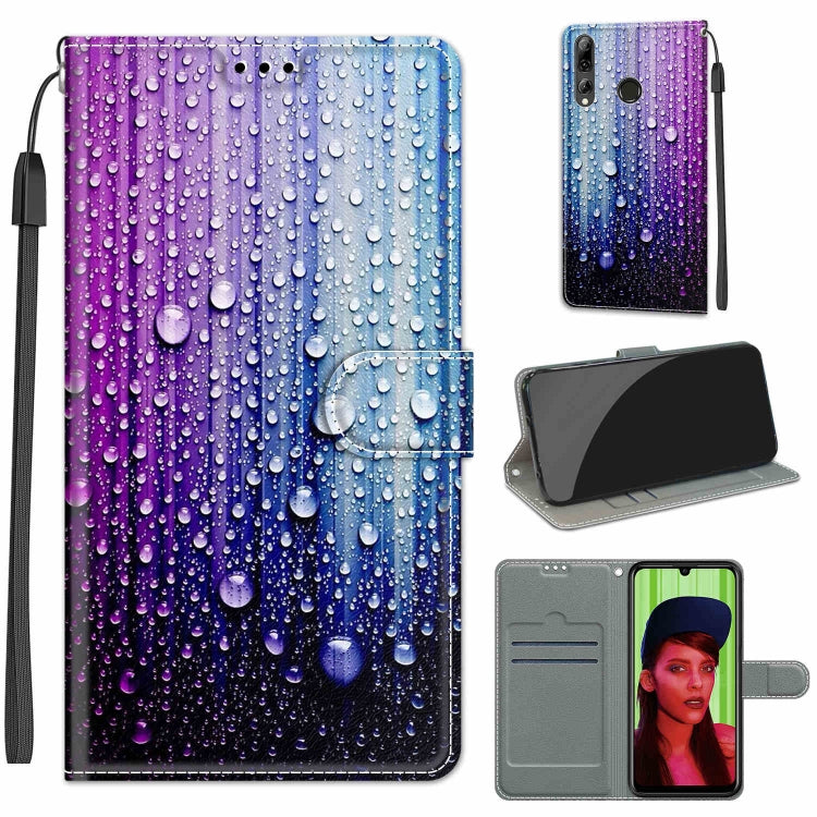 Voltage Colored Drawing Magnetic Clasp Horizontal Flip PU Leather Case with Holder & Card Slots, For Huawei P Smart+ 2019