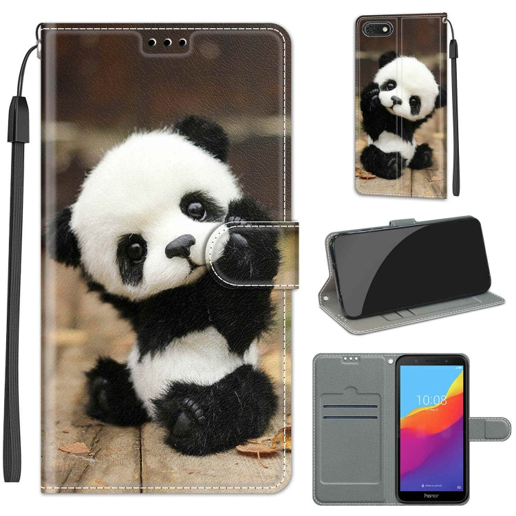 Voltage Colored Drawing Magnetic Clasp Horizontal Flip PU Leather Case with Holder & Card Slots, For Huawei Y5 2018 / Honor Play 7