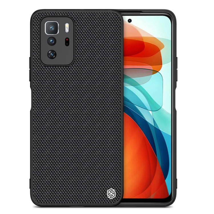 NILLKIN 3D Textured Nylon Fiber TPU Case, For Honor 50 Pro, For Honor 50 SE, For Xiaomi Redmi Note 10 Pro 5G