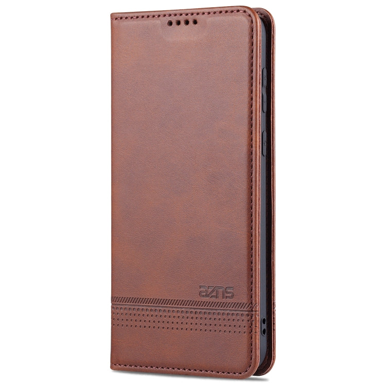 AZNS Magnetic Calf Texture Horizontal Flip Leather Case with Card Slots & Holder & Wallet