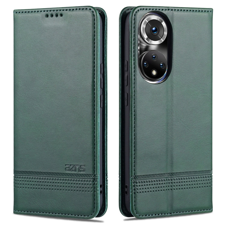 AZNS Magnetic Calf Texture Horizontal Flip Leather Case with Card Slots & Holder & Wallet