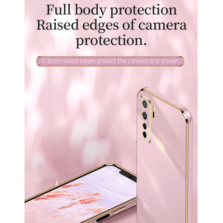 XINLI Straight Edge 6D Electroplate TPU Phone Case, For Huawei nova 7 SE, For Huawei nova 8 5G, For Huawei nova 8 Pro 5G, For Huawei nova 8 SE