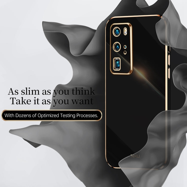 XINLI Straight Edge 6D Electroplate TPU Phone Case, For Huawei P40 Pro, For Honor 20, For Honor 20 Pro, For Honor 20 Lite