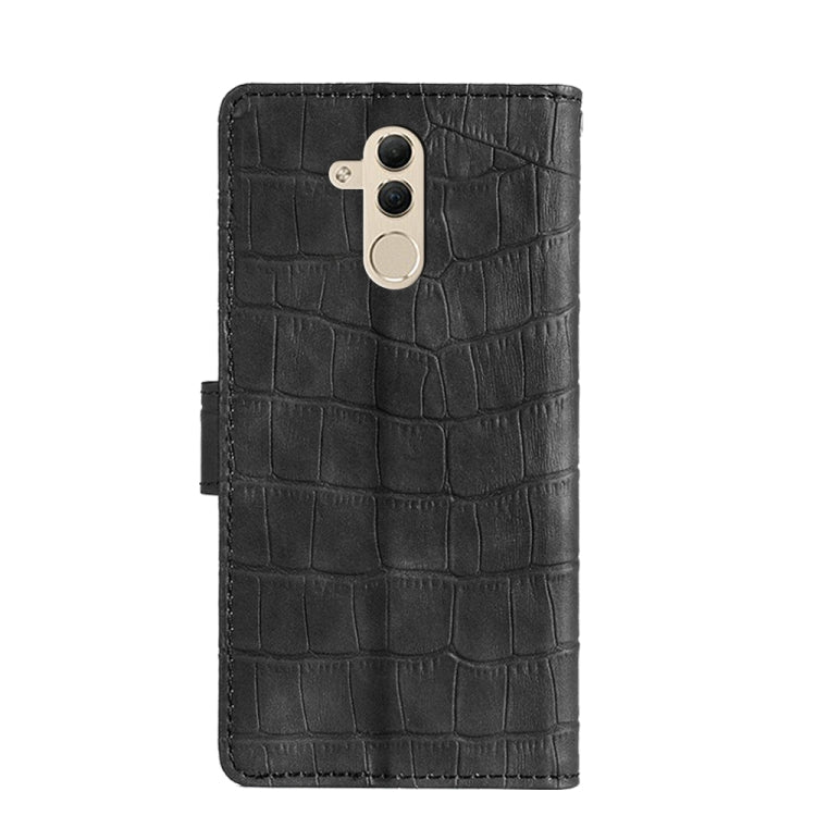 Skin Feel Crocodile Texture Magnetic Clasp Horizontal Flip PU Leather Case with Holder & Card Slots & Wallet, Series 3