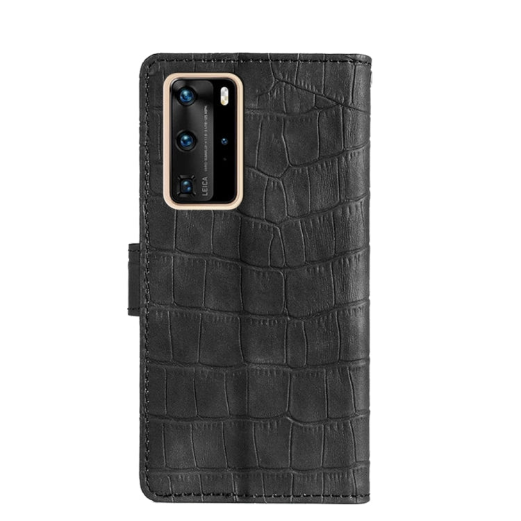 Skin Feel Crocodile Texture Magnetic Clasp Horizontal Flip PU Leather Case with Holder & Card Slots & Wallet, For Huawei P40 Pro, For Huawei P40 Pro+, For Huawei P20 Lite 2019