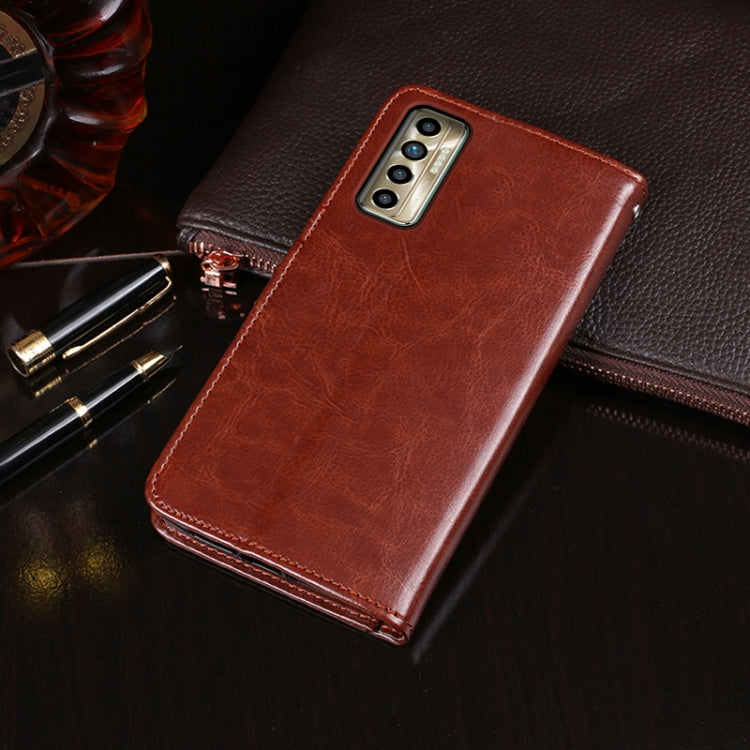 idewei Crazy Horse Texture Horizontal Flip Leather Case with Holder & Card Slots & Wallet, Series 3