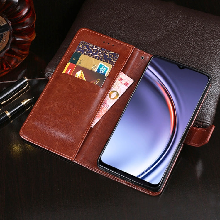 idewei Crazy Horse Texture Horizontal Flip Leather Case with Holder & Card Slots & Wallet, Series 2