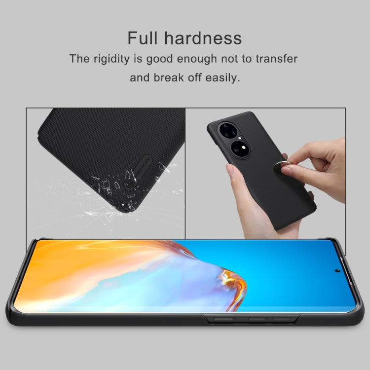 NILLKIN Frosted Concave-convex Texture PC Protective Case, For Huawei P50 Pro, For Huawei P50