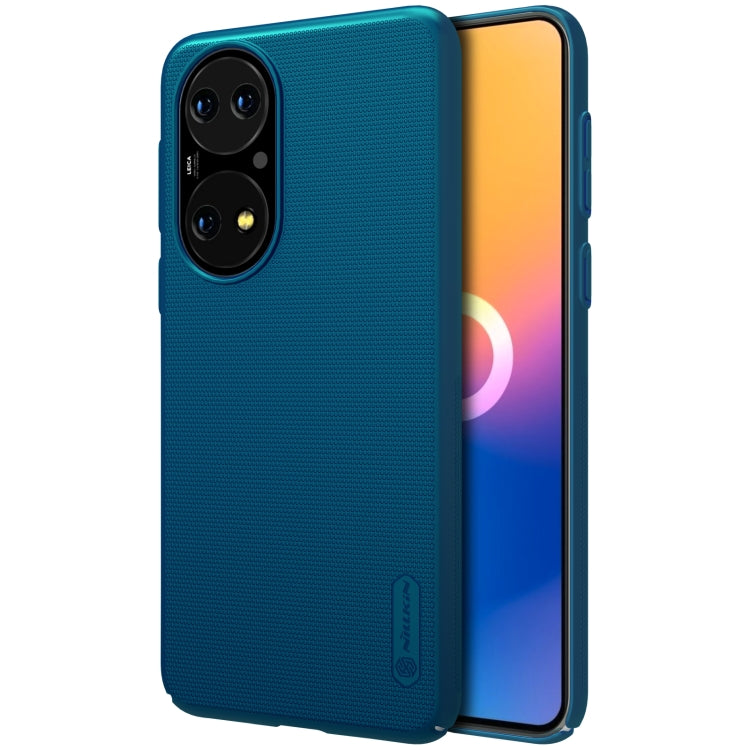 NILLKIN Frosted Concave-convex Texture PC Protective Case, For Huawei P50 Pro, For Huawei P50