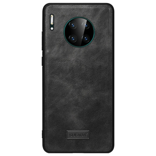 SULADA Shockproof TPU + Handmade Leather Protective Case