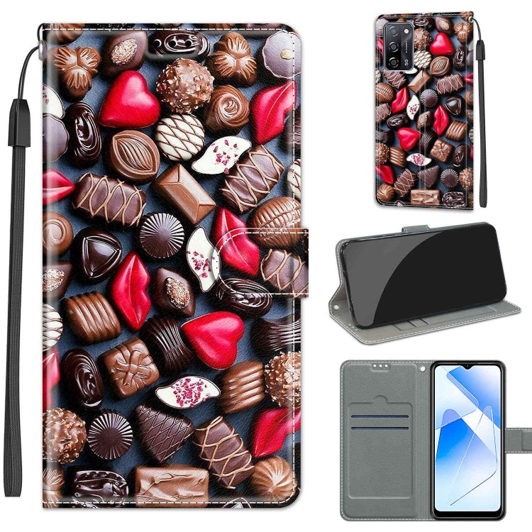 Voltage Coloured Drawing Magnetic Clasp Horizontal Flip PU Leather Case with Holder & Card Slots, Series 13