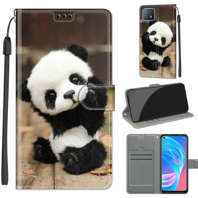 Voltage Coloured Drawing Magnetic Clasp Horizontal Flip PU Leather Case with Holder & Card Slots, For OPPO A72 5G / A73 5G / A53 5G