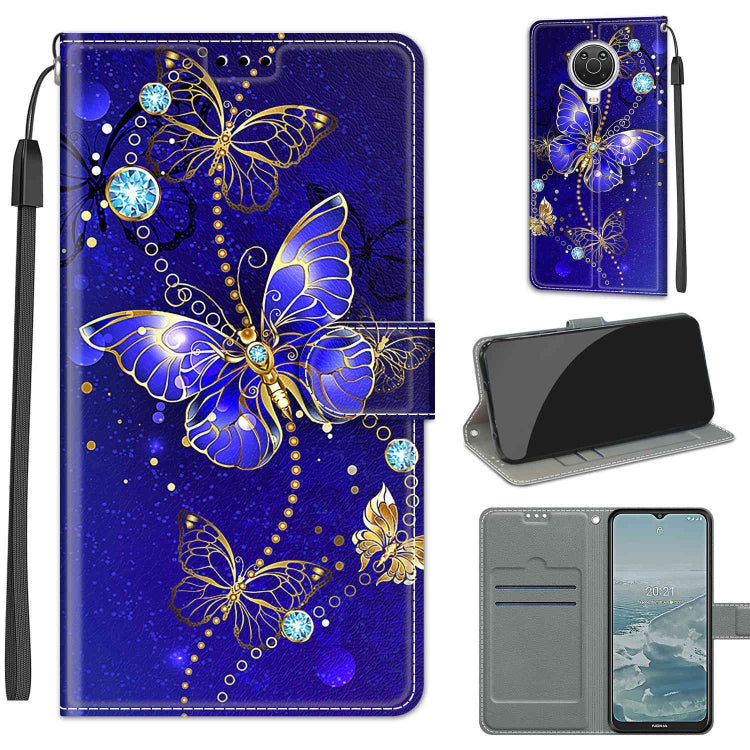 Voltage Coloured Drawing Magnetic Clasp Horizontal Flip PU Leather Case with Holder & Card Slots, Series 11