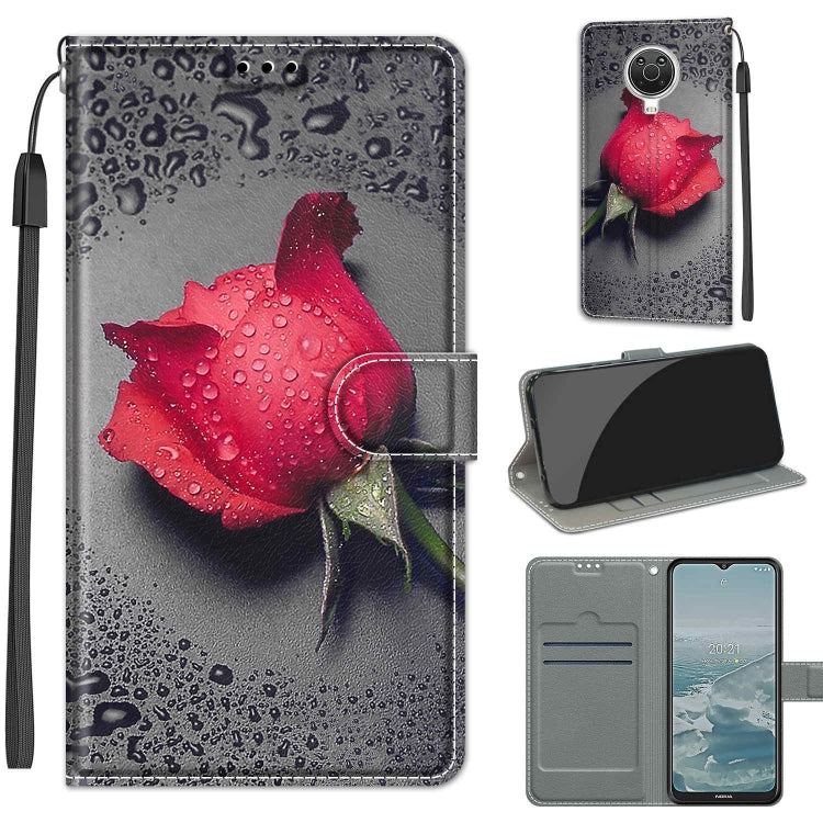 Voltage Coloured Drawing Magnetic Clasp Horizontal Flip PU Leather Case with Holder & Card Slots, Series 11