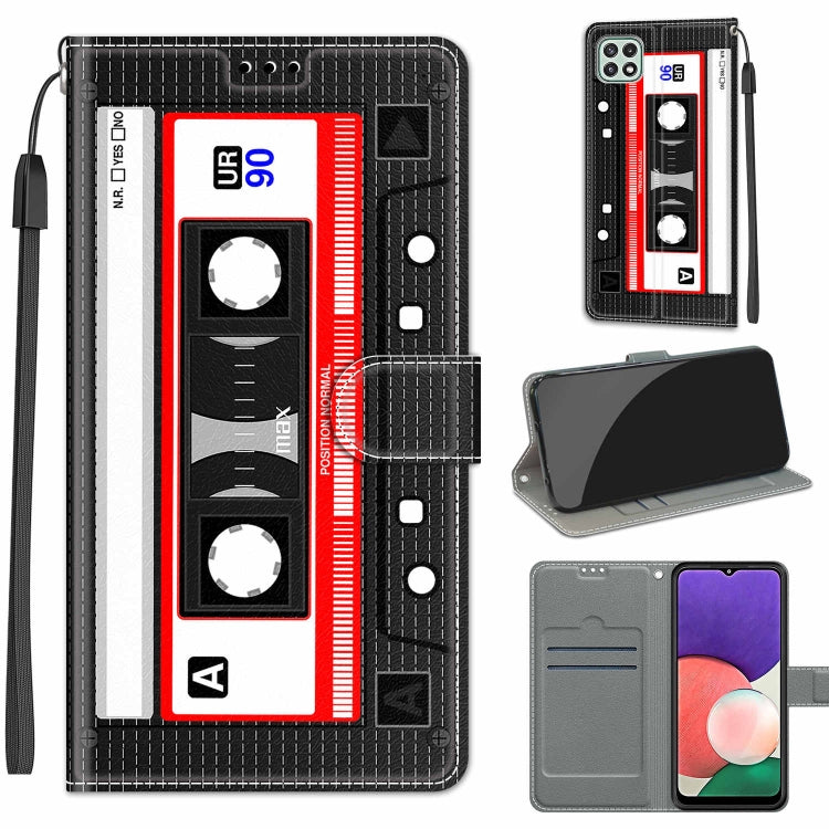 Voltage Coloured Drawing Magnetic Clasp Horizontal Flip PU Leather Case with Holder & Card Slots, Series 15