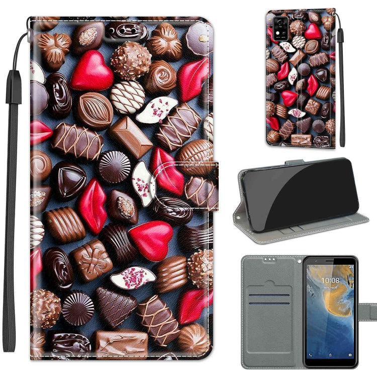 Voltage Coloured Drawing Magnetic Clasp Horizontal Flip PU Leather Case with Holder & Card Slots, Series 2