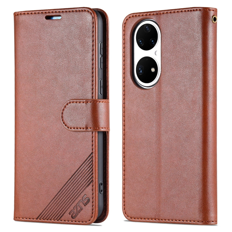 AZNS Sheepskin Texture Horizontal Flip Leather Case with Holder & Card Slots & Wallet, For Huawei P50 Pro, For Huawei P50, For Huawei Maimang 10 SE 5G, For Honor Magic3