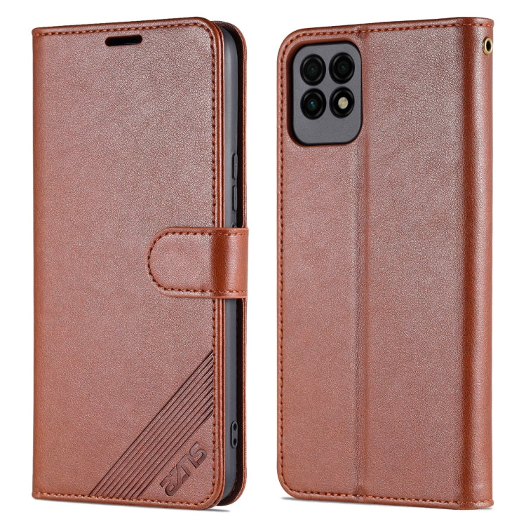 AZNS Sheepskin Texture Horizontal Flip Leather Case with Holder & Card Slots & Wallet, For Huawei P50 Pro, For Huawei P50, For Huawei Maimang 10 SE 5G, For Honor Magic3