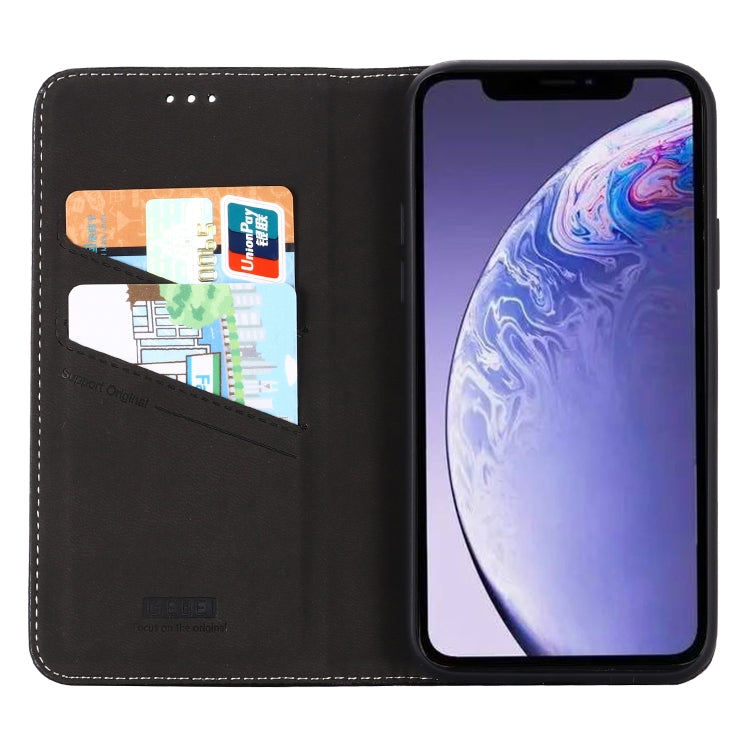 GEBEI PU+TPU Horizontal Flip Protective Case with Holder & Card Slots