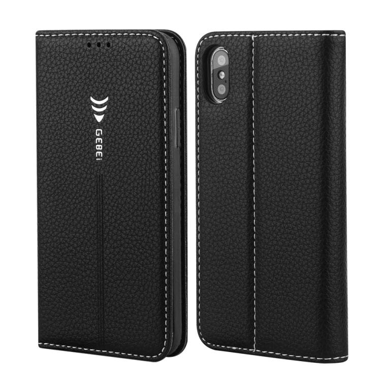 GEBEI PU+TPU Horizontal Flip Protective Case with Holder & Card Slots, For iPhone 11 Pro, For iPhone 11, For iPhone 11 Pro Max, For iPhone XS / X, For iPhone XR, For iPhone XS Max