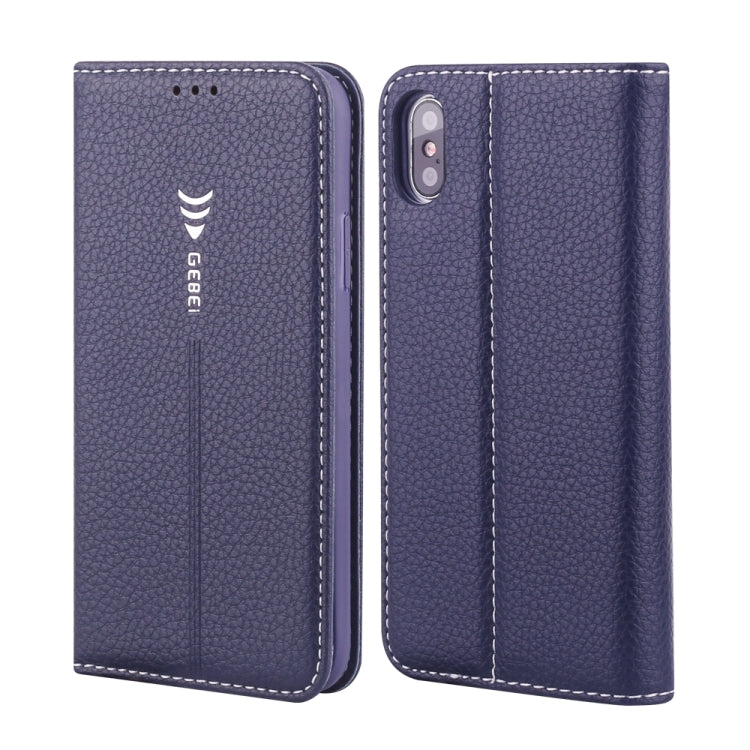 GEBEI PU+TPU Horizontal Flip Protective Case with Holder & Card Slots