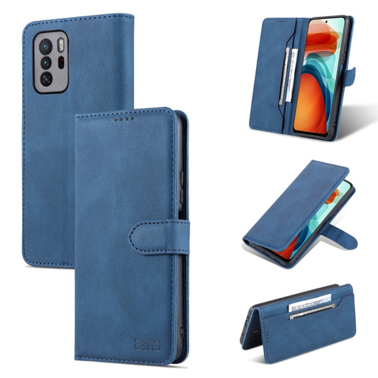 AZNS Dream II Skin Feel PU+TPU Horizontal Flip Leather Case with Holder & Card Slots & Wallet