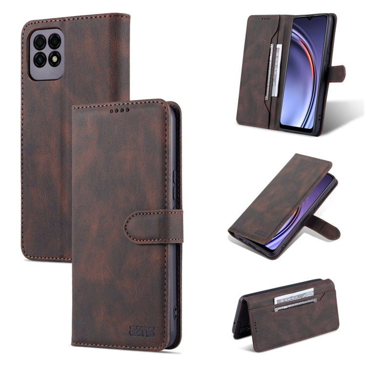 AZNS Dream II Skin Feel PU+TPU Horizontal Flip Leather Case with Holder & Card Slots & Wallet