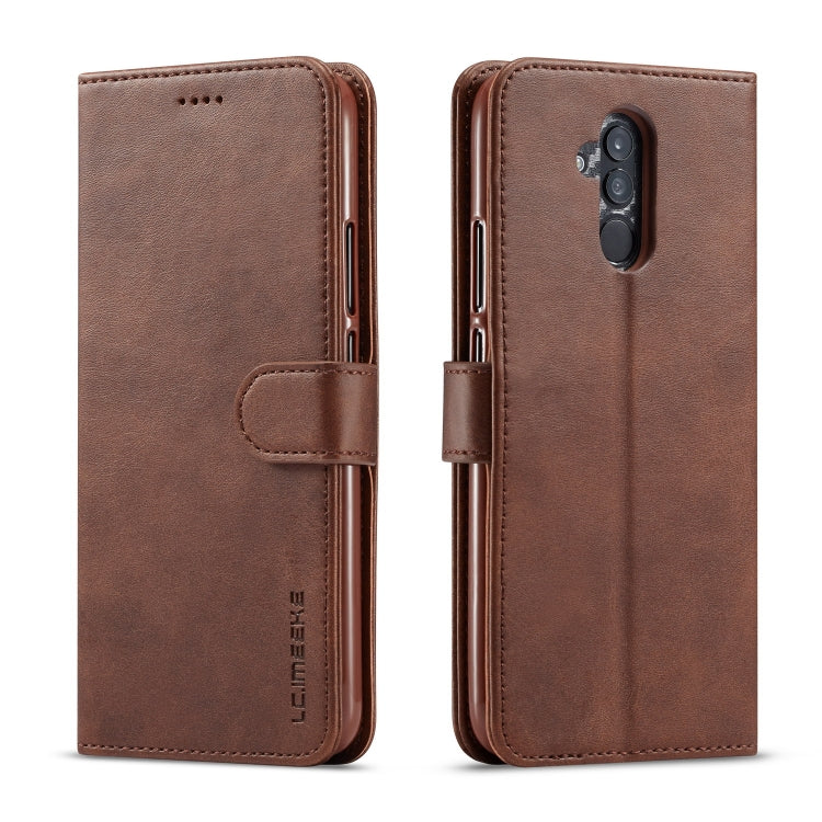 LC.IMEEKE Calf Texture Horizontal Flip Leather Case, with Holder & Card Slots & Wallet, For Huawei Mate 20, For Huawei Mate 20 Pro, For Huawei Mate 10 Lite / Maimang 6, For Huawei Mate 20 Lite / Maimang 7, For Huawei P10 Lite