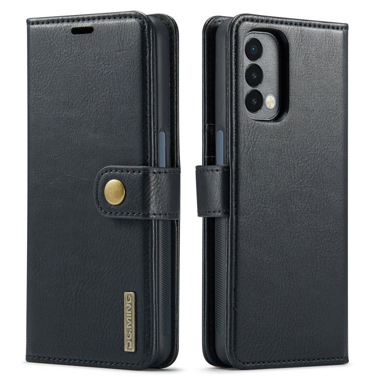 DG.MING Crazy Horse Texture Flip Detachable Magnetic Leather Case with Holder & Card Slots & Wallet, For OnePlus Nord 2 5G, For OnePlus Nord N200 5G, For Huawei P50, For Huawei P50 Pro