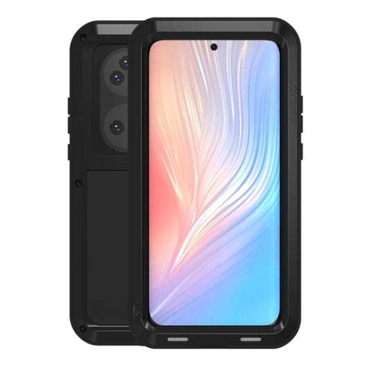 LOVE MEI Metal Shockproof Waterproof Dustproof Protective Phone Case without Glass, For Huawei P50 Pro