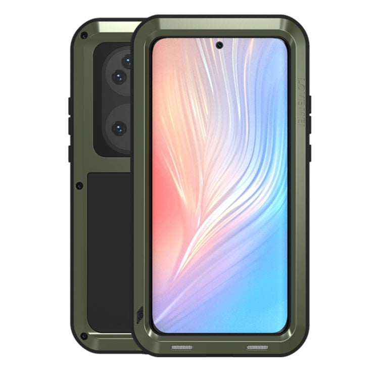 LOVE MEI Metal Shockproof Waterproof Dustproof Protective Phone Case without Glass