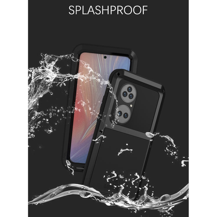 LOVE MEI Metal Shockproof Waterproof Dustproof Protective Phone Case without Glass