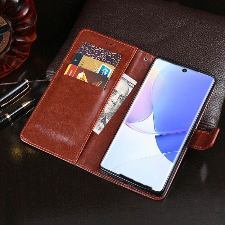 idewei Crazy Horse Texture Leather Case with Holder & Card Slots & Wallet, Series 1