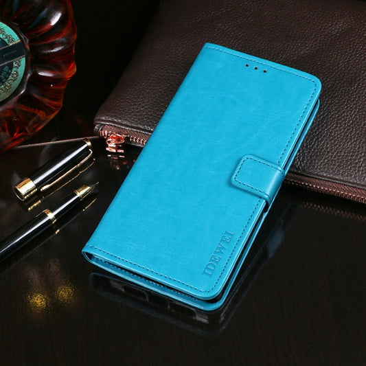 idewei Crazy Horse Texture Leather Case with Holder & Card Slots & Wallet, For OPPO Realme Narzo 50A, For Tecno Phantom X, For vivo S10e, For Meizu 18x