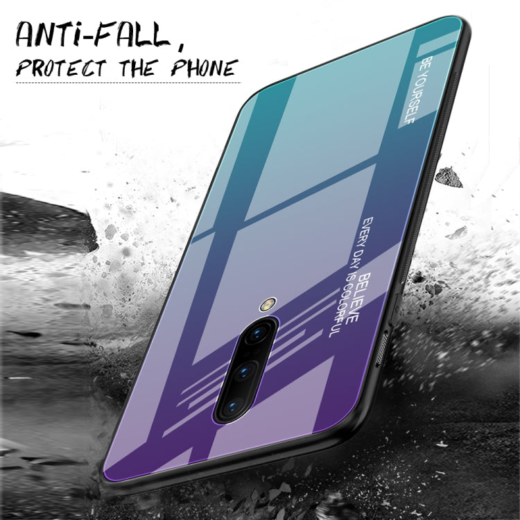 Gradient Color Glass Case, For OnePlus 7 Pro, For Huawei P20, For OPPO F11 Pro, For OPPO Find X