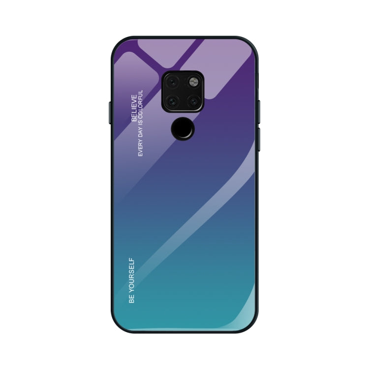 Gradient Color Glass Case, For Xiaomi Redmi K20, For Xiaomi Redmi Note 5 Pro, For Xiaomi Redmi Note 7, For Huawei Mate 20