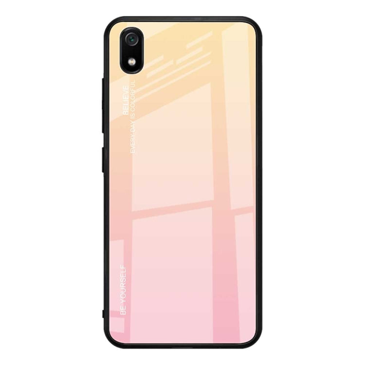 Gradient Color Glass Case, For Xiaomi Redmi 7A, For Huawei Mate 30 Pro, For Huawei Nova 5, For Huawei P Smart Z