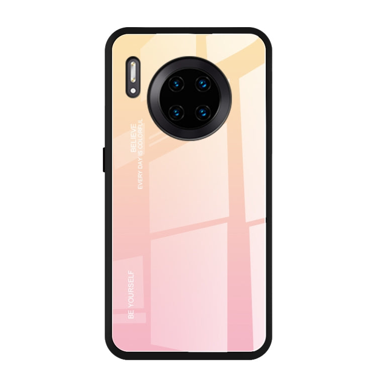 Gradient Color Glass Case, For Xiaomi Redmi 7A, For Huawei Mate 30 Pro, For Huawei Nova 5, For Huawei P Smart Z