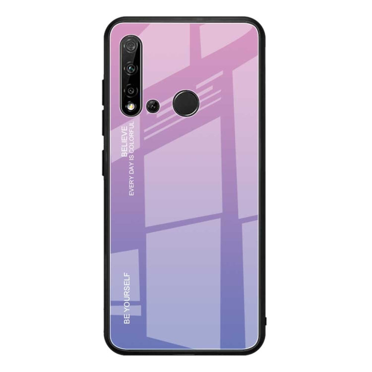 Gradient Color Glass Case, For Huawei Nova 5i, For Huawei Honor 20, For Galaxy A10s, For Galaxy A80